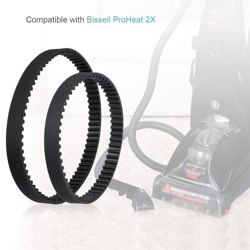 KEEPOW Replacement Belt Sets for Bissell ProHeat 2X, 203-6688 &