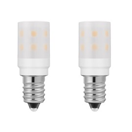Noobibaba Dryer Light Bulb, 120V 10W Dryer Bulb Replacement for GE LG Maytag Appliances, WE05X20431 WP22002263 E12 Candelabra Base Bulb, 2W 200lm Not Dimmable Warm White 2-Count