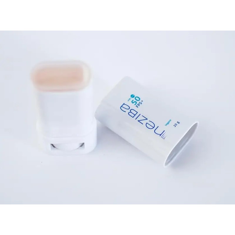 Protector Solar Neziba Barra Stick Vegano Parabenos Defender Cera Abeja