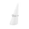 5PCS Plastic Finger Cone Ring Stand, Single Finger Display Ring