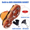 AUHIKE Crampons Ice Cleats Traction Snow Grips with Tear-Resistant Gasket