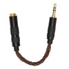 4.4mm Balanced Female to 3.5mm Stereo Male Adapter Cable Gold