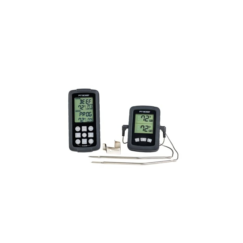 Pit Boss Wireless Digital Meat Thermometer, Black (40854)