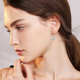 Volleyball Earrings 925 Sterling Silver Volleyball Dangle Drop Earrings Volleyball Jewelry Sports Gifts for Women Girls Volleyball Lovers Volleyball Player