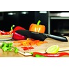 Fiskars Santoku-Messer, Modernes Design, Gesamtlänge: 29 cm, Qualitätsstahl/Kunststoff, Edge, 1003097