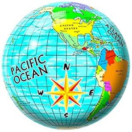 mondo Ball World Map PVC, 230 mm (2400)