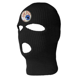 Gravity Threads Eyeball 3-Hole Ski Mask - Black