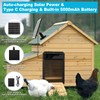Automatic Chicken Coop Door with HD Camera, WiFi Enabled, Talkback