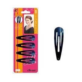 [rakki-uxinku] eruennu Three Pin Small Black (4 Pieces) el0251 