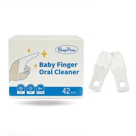 Limpiador bucal desechable para bebés (42 unidades, uso húmedo y seco), ideal para recién nacidos de 0 a 36 meses, ideal para dientes