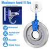 Antimbee 3 Pack Suction Cup Hooks, Clear Suction Cup Hanger,