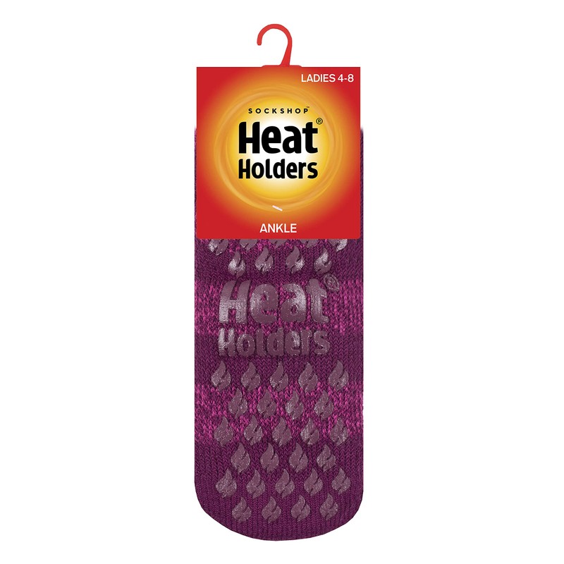 HEAT HOLDERS - Ladies Low Cut Ankle Slipper Socks with