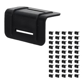 Antrader Tie Down Edge Protectors Small,50Pcs Plastic Corner Protectors Pallet Protector Corners Guard Cargo Strap Protectors Edge Protectors Flatbed