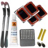 DEKTON DT95710 Puncture Repair Kit, Black/Red