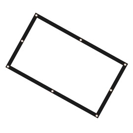 Operitacx Camping Projector Screen Portable Lightweight for Home Theater Classroom Made of Polyester