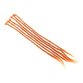 WOONEKY 6pcs Crochet Twisted Braids Hair Extensions Natural-looking Braid Wig for Daily Wear Parties Weddings Made of Durable High-temperature Easy to Install and Change Styles