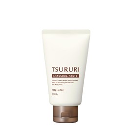 Tsururi Face Washing Paste, 4.2 oz (120 g), Renewal Cleansing Foam, Clay Pack, Scrubs, Pore Care, Dense Foam