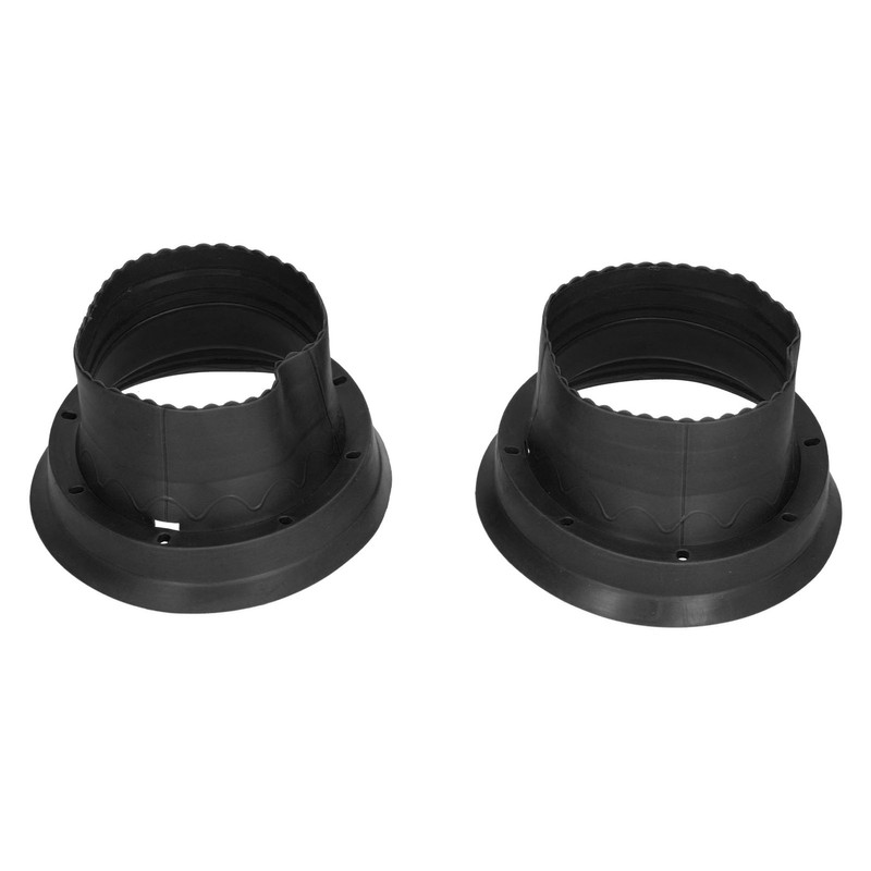 2pcs Audio Loud Speaker Waterproof Cover Mount Adapter Pad Insulation