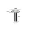 3/16" Diameter X 1/2" Length Brazier Head Solid Aluminum Rivets,
