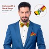 Kente nyama African Print Cloth Tie Sets Kente Bow Tie