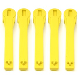 JSP Manufacturing 5 Pack Yellow Gas and Bung Wrench Non Sparking Solid Drum Bung Nut Wrench