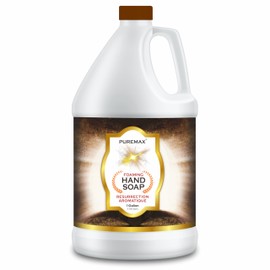 Puremax Foaming Hand Soap Refills with Essential Oils | Resurrection Aromatique | Citrus Smell | Gentle, Moisturizing | Biodegradable Formula | Made in USA | 128 Fl Oz (1 Gallon) |