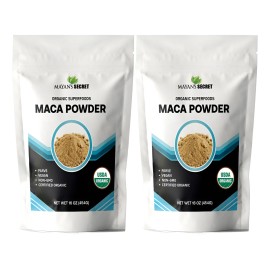 Mayan's Secret Polvo Orgánico Raíz De Maca 32oz X2