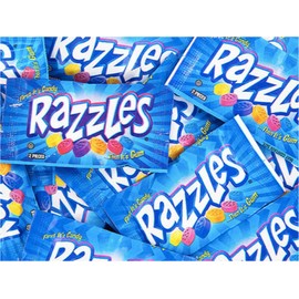 Original Razzles Candy Gum 2-Piece Packets Assorted Fruit Flavors 6 Oz. Bag (Approx. 50 Count)