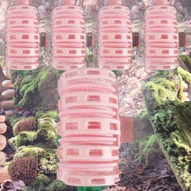 Moneyful Hair Styling Dyeing Gloves Macaron Air Bang Clamp-type Hair Rolls 20 Pink / 머니풀 헤어스타일링 염색장갑 마카롱 에어뱅 집게형 헤어롤 20개 핑크