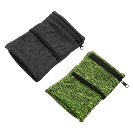 NIDHFG 2 Pieces Stretch Wrist Bag, Sports Wrist Bag, Portable Wrist Bag, Lightweight And Breathable Wrist Bag For Running, Cycling And Yoga.