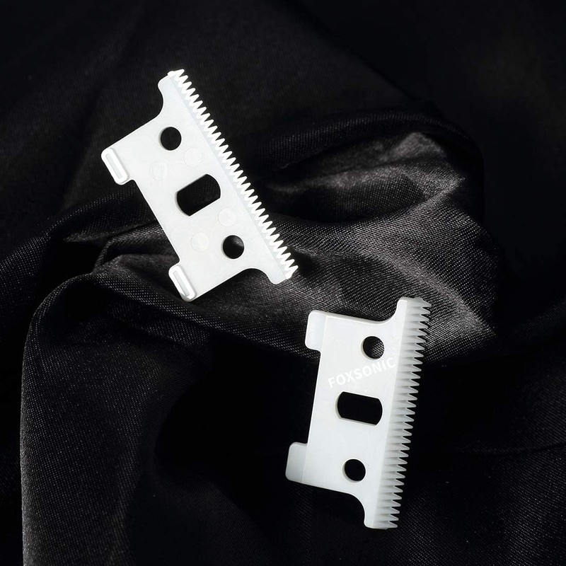FOXSONIC 2pcs Replacement Ceramic Blade for 04521 t outliner Hair