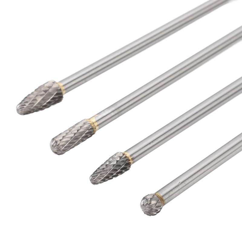 Carbide Bar Rotor Bit, Long Rotary File, Long Double Cut