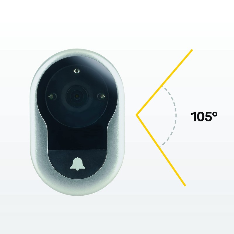 Yale Digitaler Türspion Memory Plus 4500 - Erfasst Bilder -