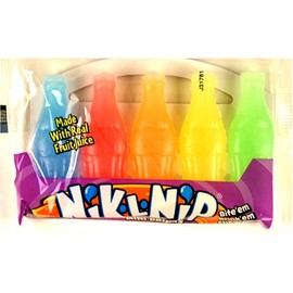 Nik-L-Nips Wax Bottle Mini Drinks, 1.7 Ounce Packages (Pack of 18)