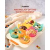 Katbite 200pcs Tulip Cupcake Cases, Standard Muffin Liners, Disposable Baking