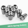 M METERXITY ER16 Spring Collet, 40Cr Steel Spring Collet Chuck