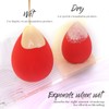 BEAKEY Makeup Sponge Set 5 Pack Micro Porous Low Absorption