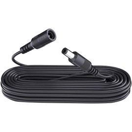 ANLINK 10ft/3 Meters Power Extension Cable, 12V DC 5.5mm*2.1mm Male to Female Power Adapter Cord for 12V CCTV Security Camera, LED Strip String Light, Router and More Devices (Black)