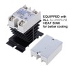 SSR-60DA Solid State Relay DC to AC (Input 3-32V DC