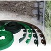 GOTOTOP Borde de Jardín de PE 5m con 15pcs Clavos