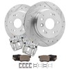Detroit Axle - Rear Brake Kit for 2003-2011 Honda Element