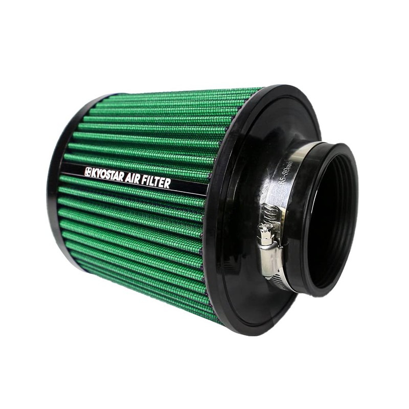 Kyostar Universal Green 3 Inch 76mm Air Intake Cone Filter