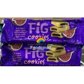 Trader Joe's 2 Packs Trader Joe's Fig Cookies 10 oz Each Pack, Total 20 oz