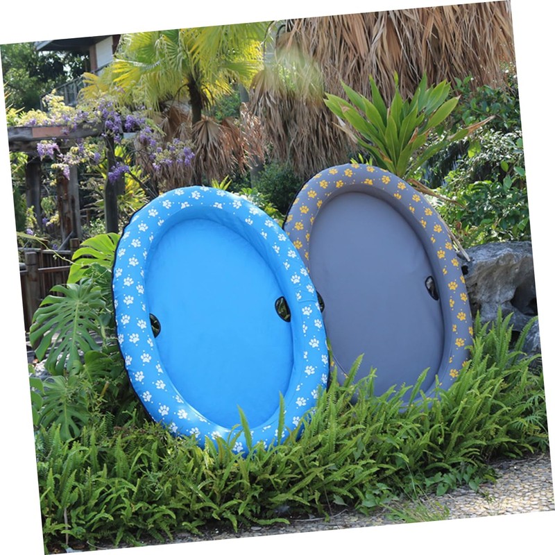 Sosoport Foldable Pet Swimming Pool Inflatable Dog Bath Portable Floating