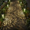 gardencave 6 Pack Solar Lights Outdoor Garden Decorative Mandala Solar