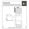ZACK 40232 Tassuto Tissue Box
