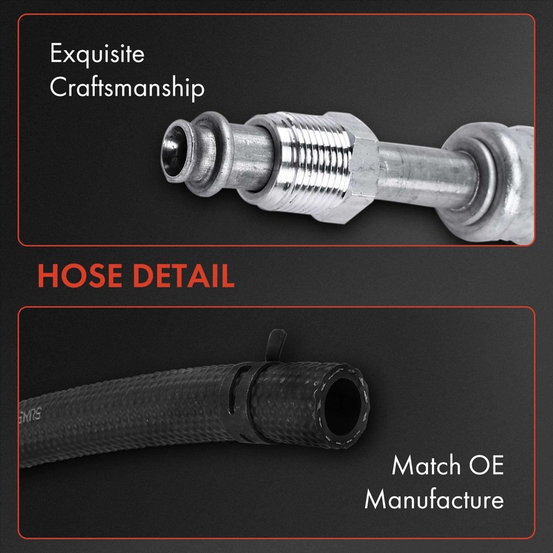 A-Premium Power Steering Return Hose Line Assembly Compatible with Dodge