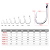 Proberos Fishing Hooks Extra Strong Stainless High Carbon Steel Jigging