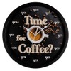 Out of the blue Time for Coffee Wall Clock