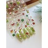 Christmas Nail Art Stickers Decals Christmas Crystal Ball Nail Stickers